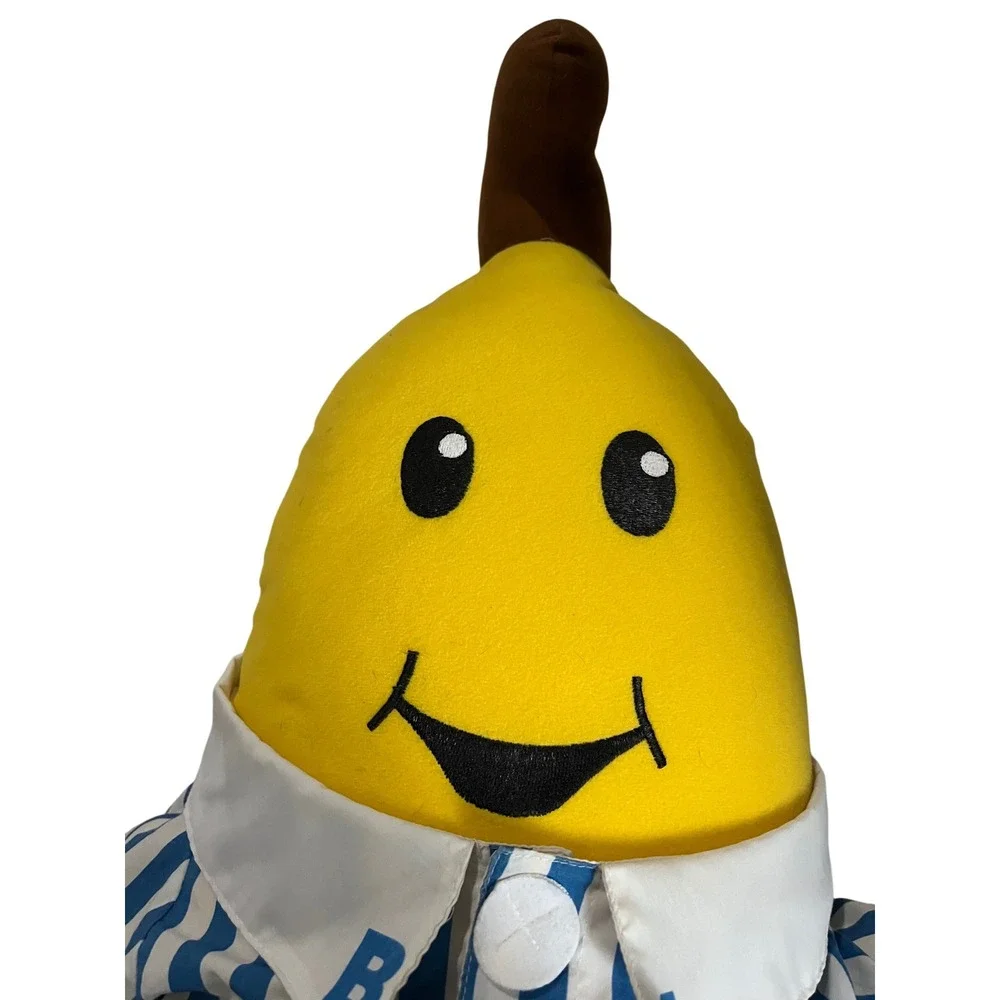 Vintage RARE Bananas in Pajamas B1 Plush 2.5 ft Tall Large Stuffed‎ Toy Strip